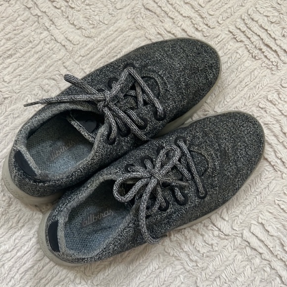 Allbirds Wool Runner size 9, natural grey with light grey sole - Picture 8 of 16
